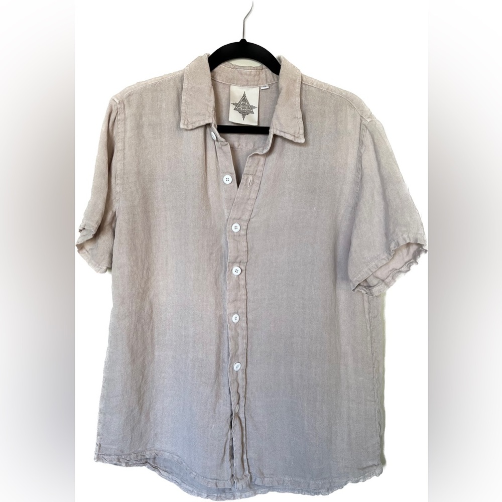 100% Hemp Button Down Shirt